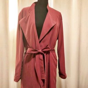 American Apparel Draper Open Front Duster